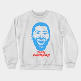 Teddy Pandegrass Retro Overprint Crewneck Sweatshirt